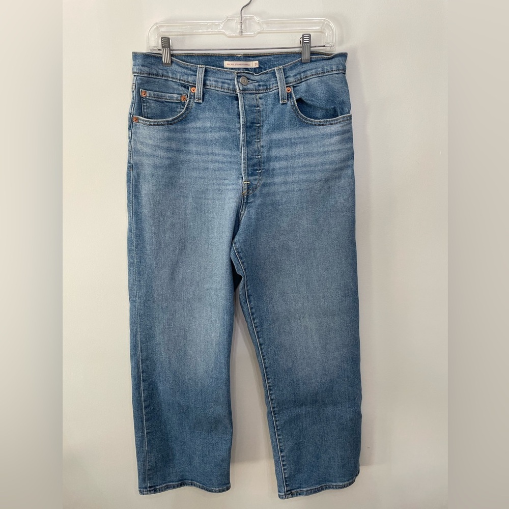 Levi’s Ribcage Straight Ankle Denim Jeans